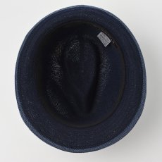 画像5: SILK THERMO PIPING HAT（シルクサーモ パイピング ハット） SE761 ネイビー (5)