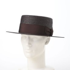 画像6: JUTE BRAID KANKAN HAT（ジュートブレード カンカンハット） SE771 ブラウン (6)