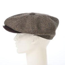 画像6: HARRISTWEED LEATHRE BIG CAS（ハリスツイード レザー ビッグキャス） SE787 ブラウン (6)