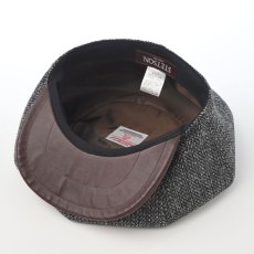 画像4: HARRISTWEED LEATHRE BIG CAS（ハリスツイード レザー ビッグキャス） SE787 グレー (4)