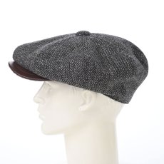 画像6: HARRISTWEED LEATHRE BIG CAS（ハリスツイード レザー ビッグキャス） SE787 グレー (6)