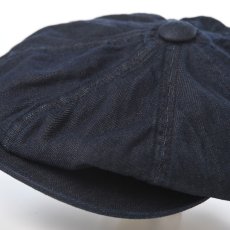 画像3: ONEWASH DENIM CASQUETTE（ワンウォッシュデニム キャスケット） SE789 ネイビー (3)