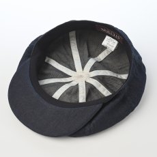 画像4: ONEWASH DENIM CASQUETTE（ワンウォッシュデニム キャスケット） SE789 ネイビー (4)