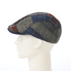 画像6: HARRISTWEED PATCHWORK HUNTING（ハリスツイード パッチワーク ハンチング） SE790 ブラウン (6)