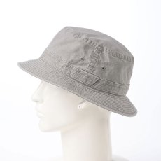 画像8: COTTON OVERDYE WASHED HAT（コットンオーバーダイウォッシュドハット）SE076 グレー (8)